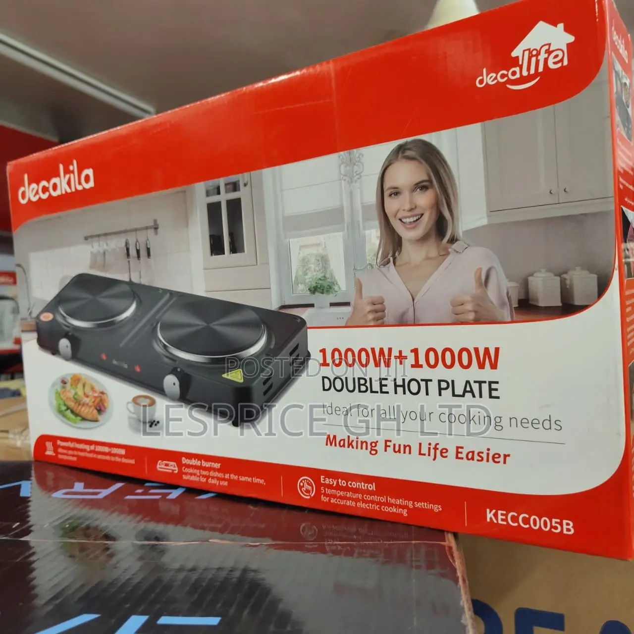 A Hot Plate That Gives You Precise Temperature Control From Decakila