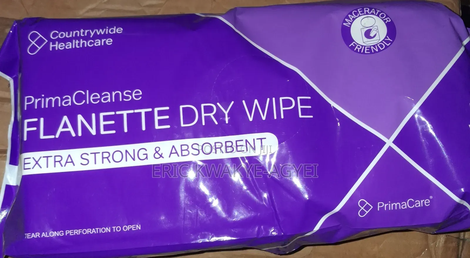 Primacare Large Dry Wipe 75 Wipes