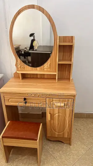Wooden Dressing Mirror