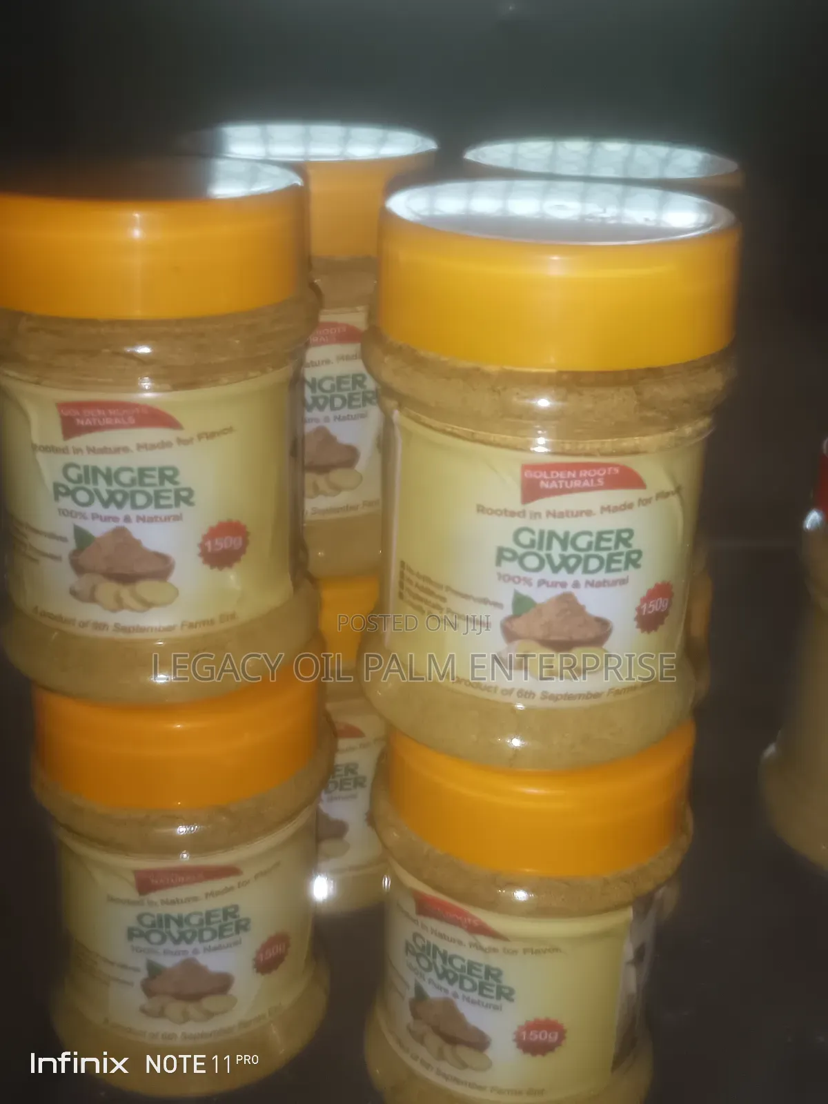 Golden Roots Naturals Organic Ginger Powder