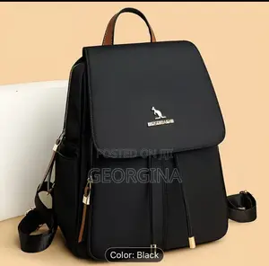 Black Backpack Bag