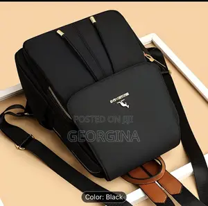 Black Backpack Bag