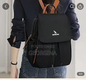 Black Backpack Bag