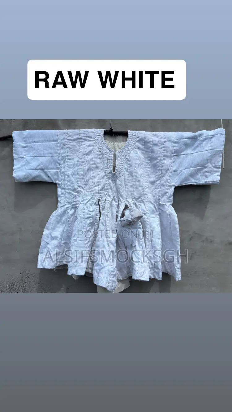 Raw White Fugu or Smock