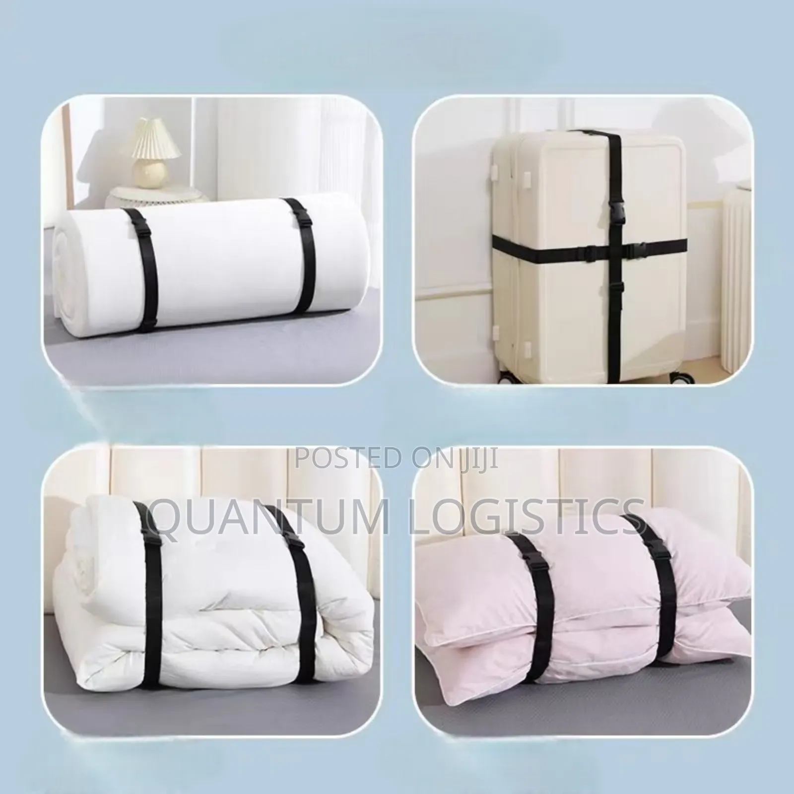 Luggage Suitcase Belt Straps With Code Lock