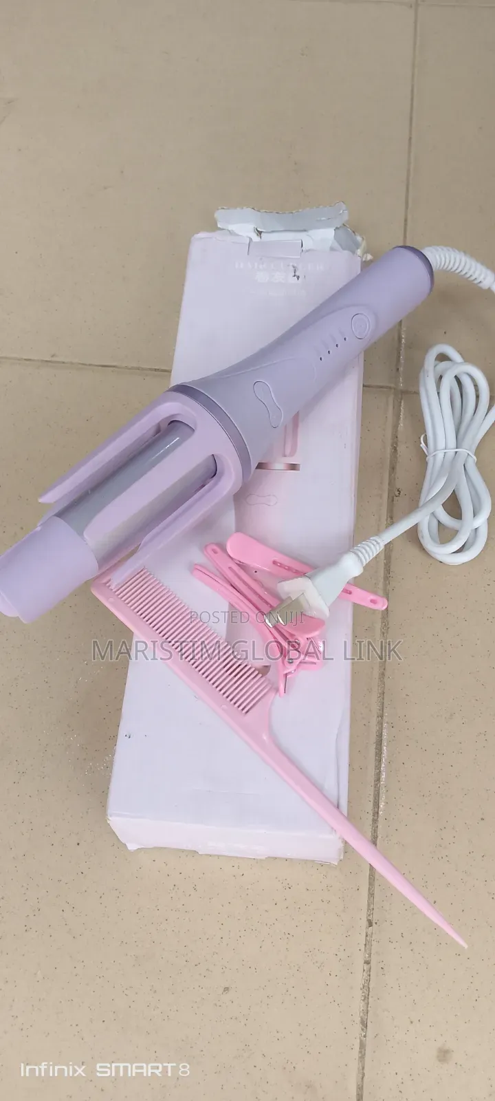 Wired Rotating Hair Curler