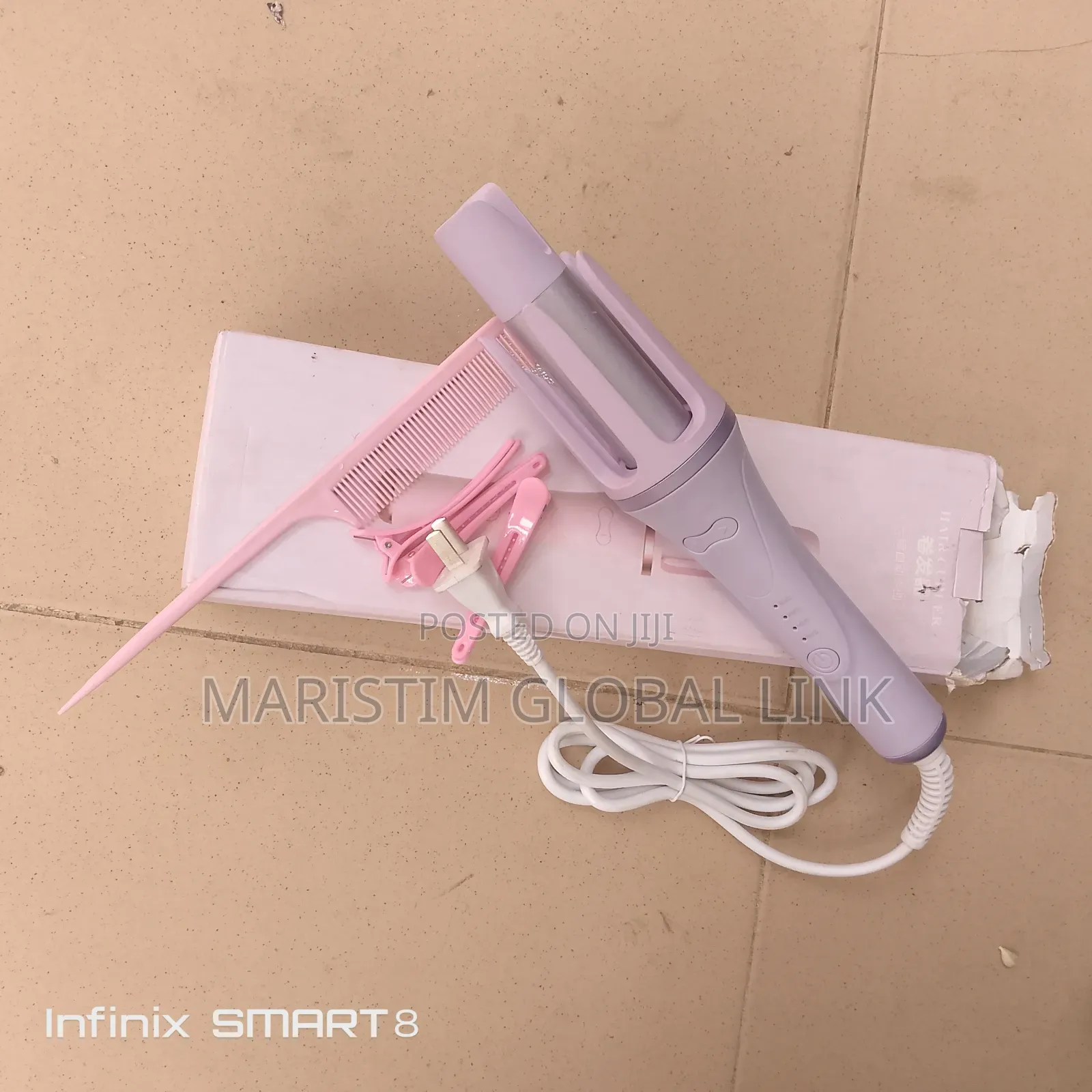 Wired Rotating Hair Curler