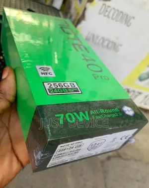 New Infinix Note 40 Pro 5G 256 GB Black