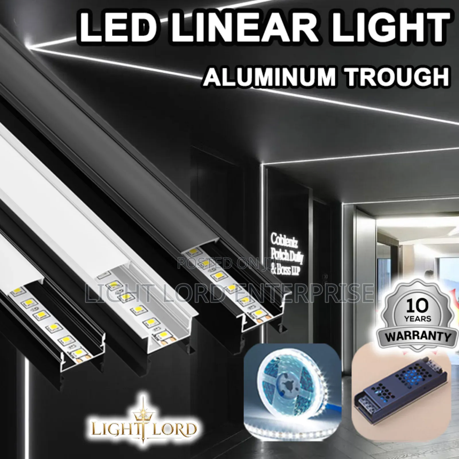 Difuser Aluminum Profile Channel