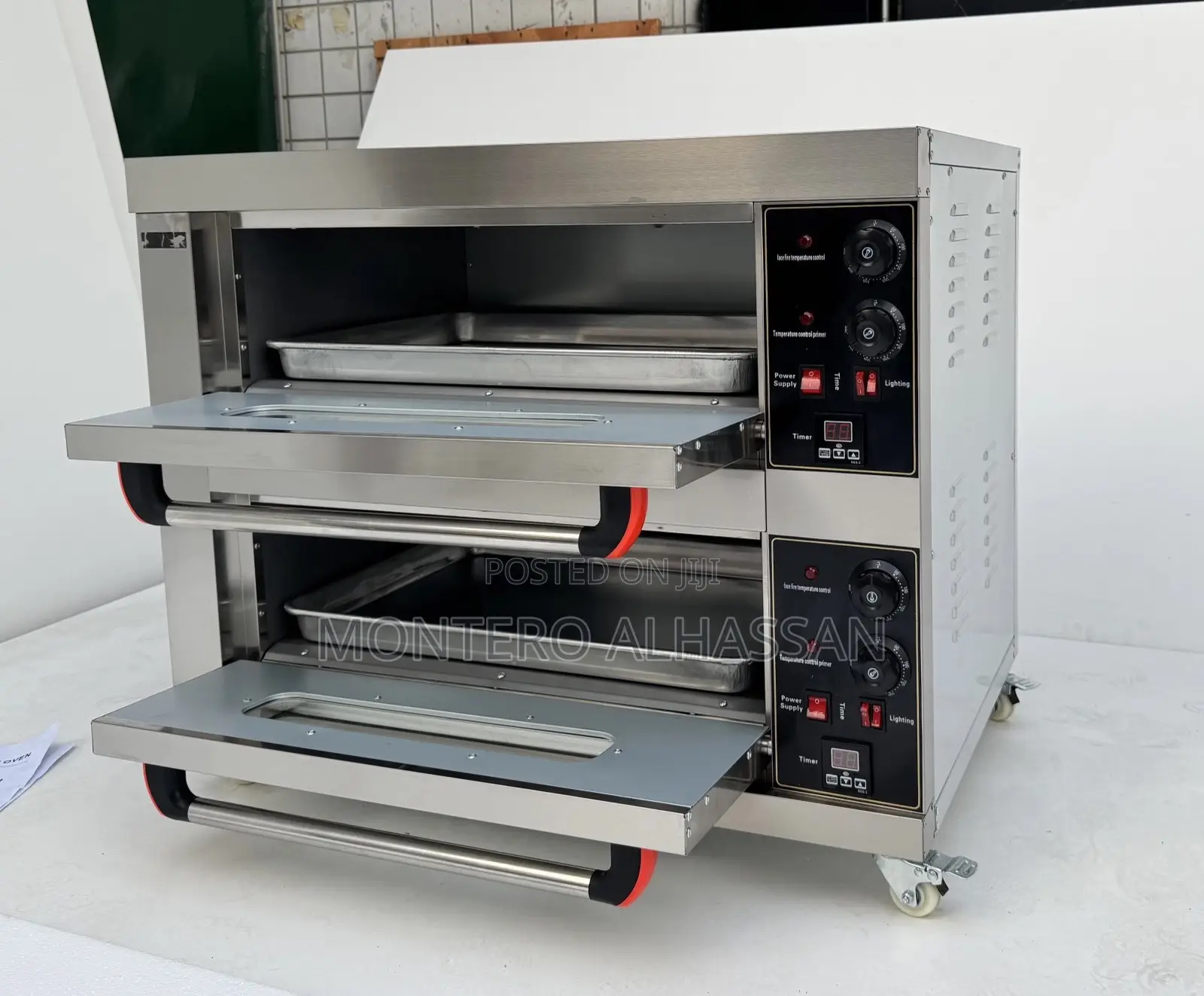 Electric Oven 2 Deck 2 Trays
