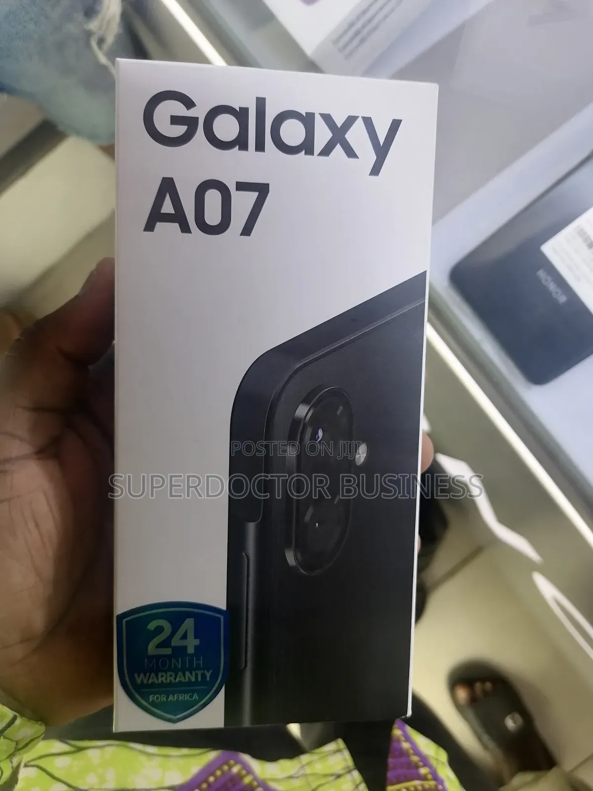 New Samsung Galaxy A07 4G 64 GB Black