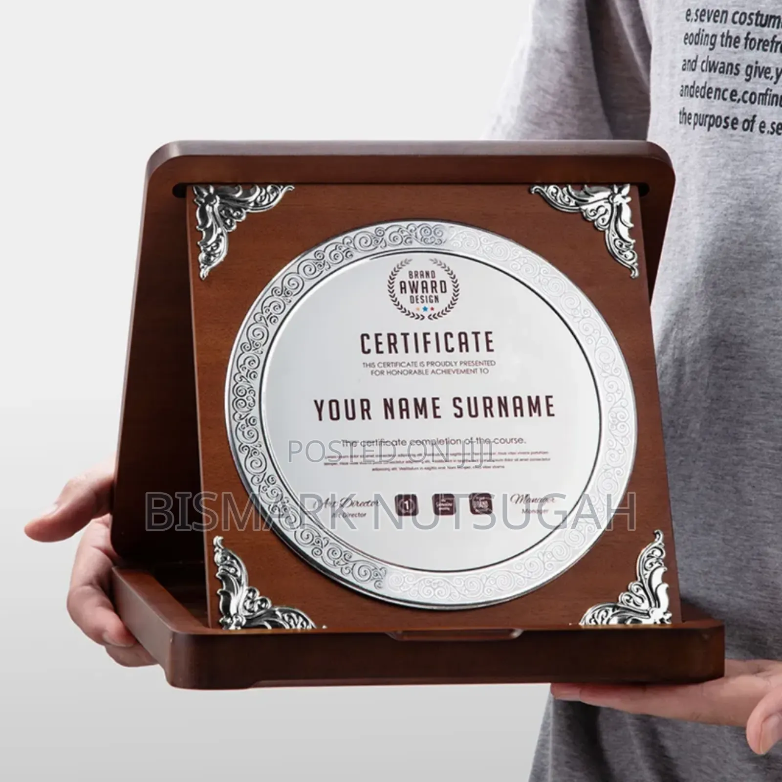 Professional Wooden Award Plaque