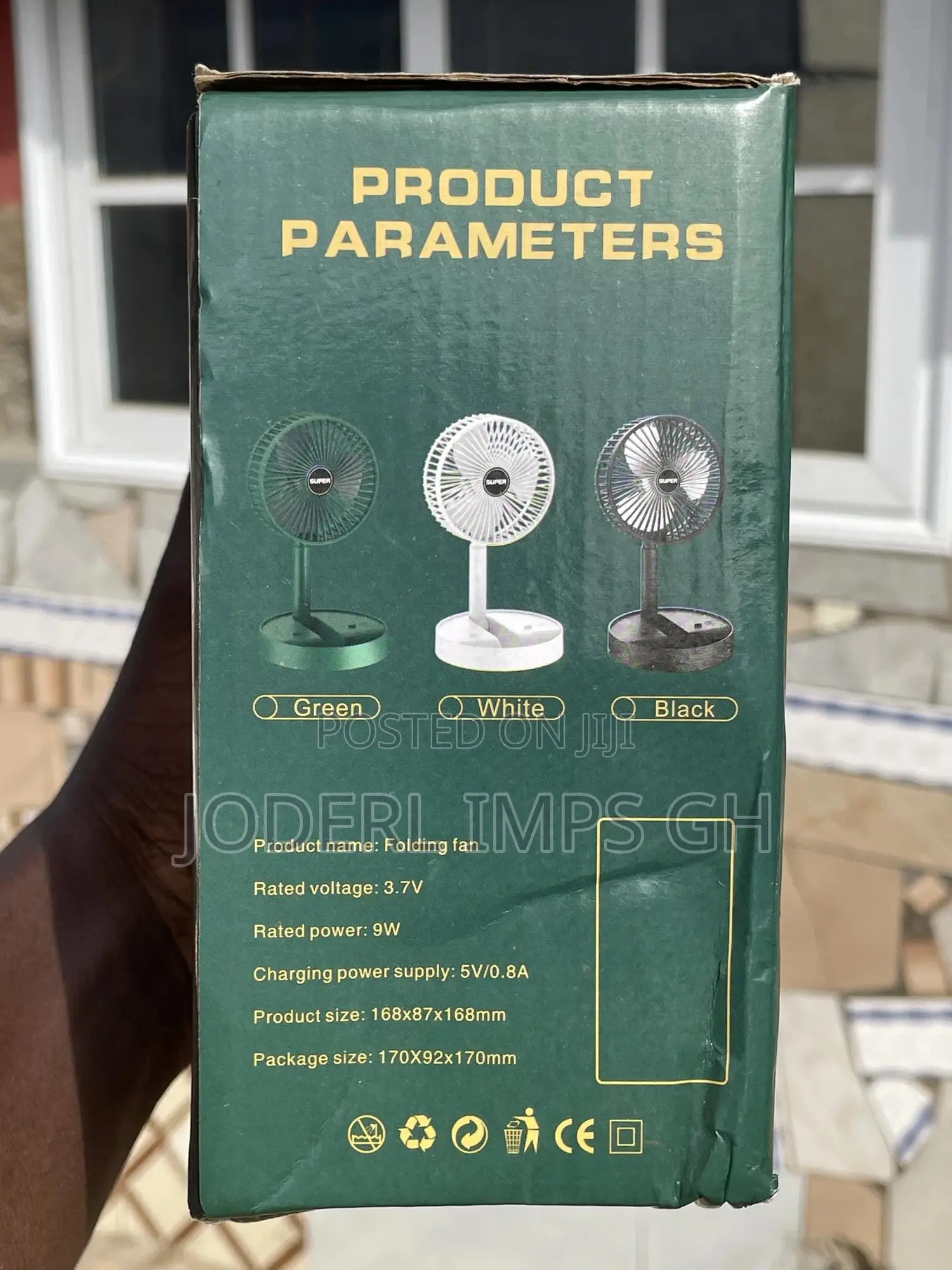 Electric Folding Fan