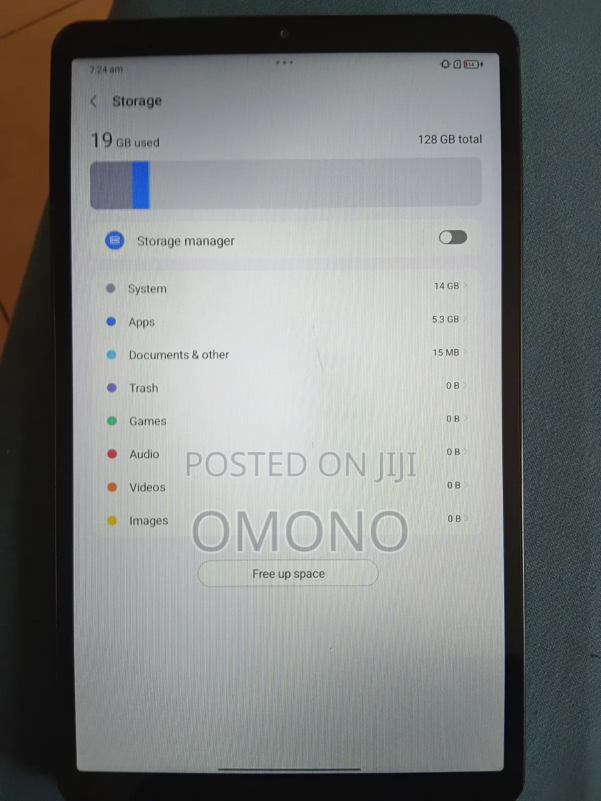 New Lenovo Tab P11 128 GB Gray