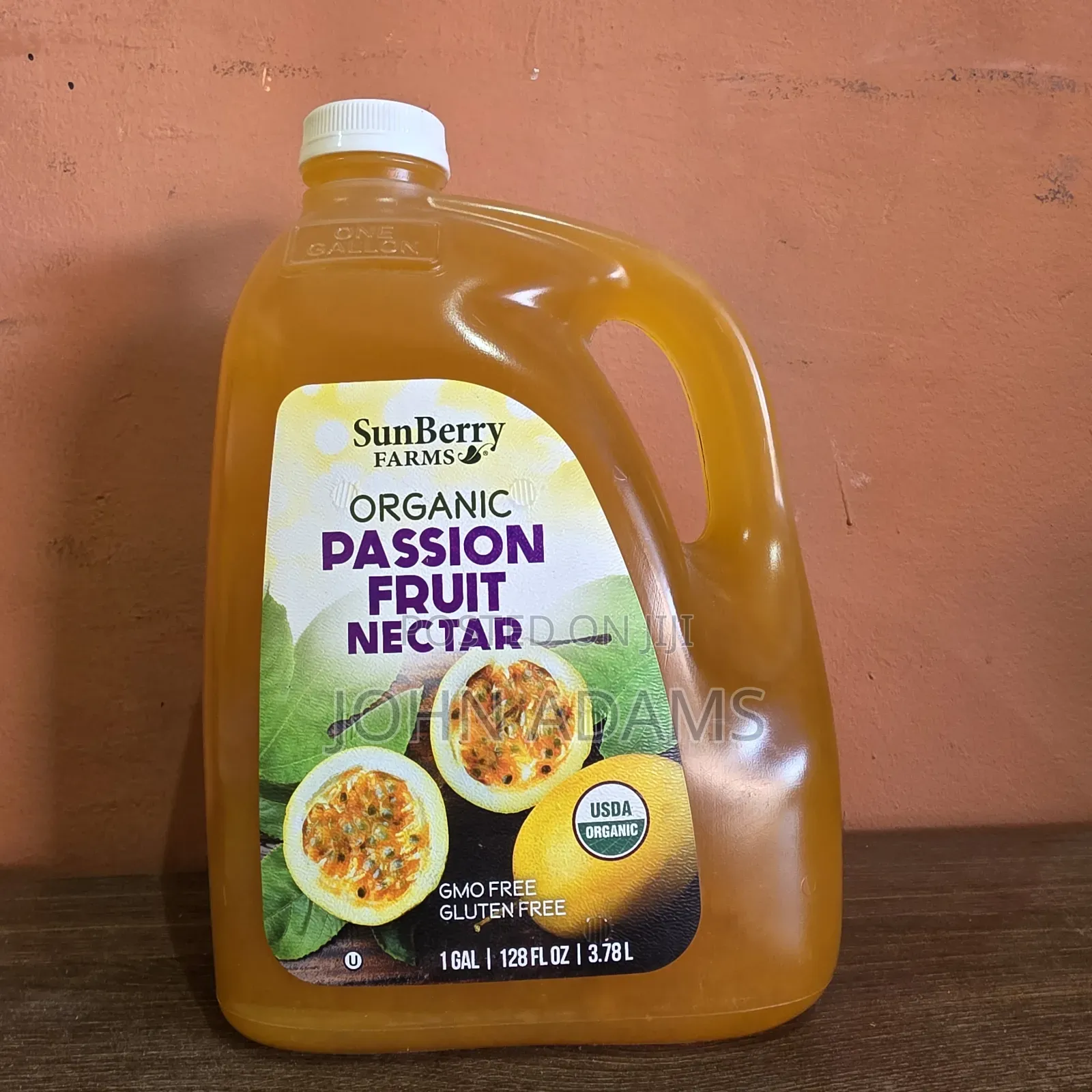 Sunberry Farms Organic Passion Fruit Nectar 1 Gallon | Usda