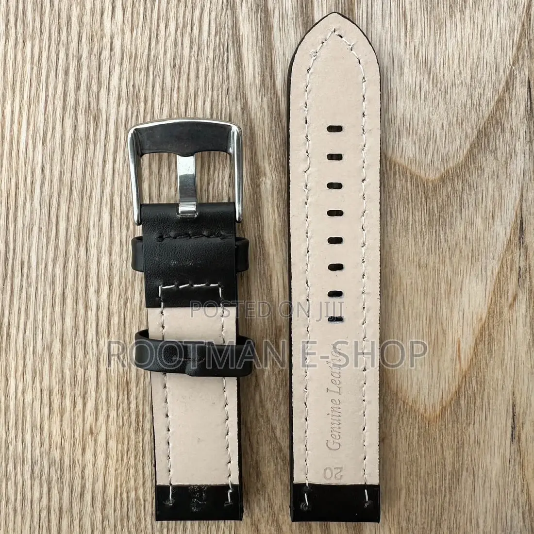 Smooth Grain Genuine Leather Apple Watch Strap |38 -44|