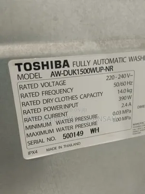 Toshiba Washing Machine