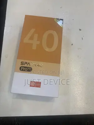 New Tecno Spark 40 Pro 256 GB Black