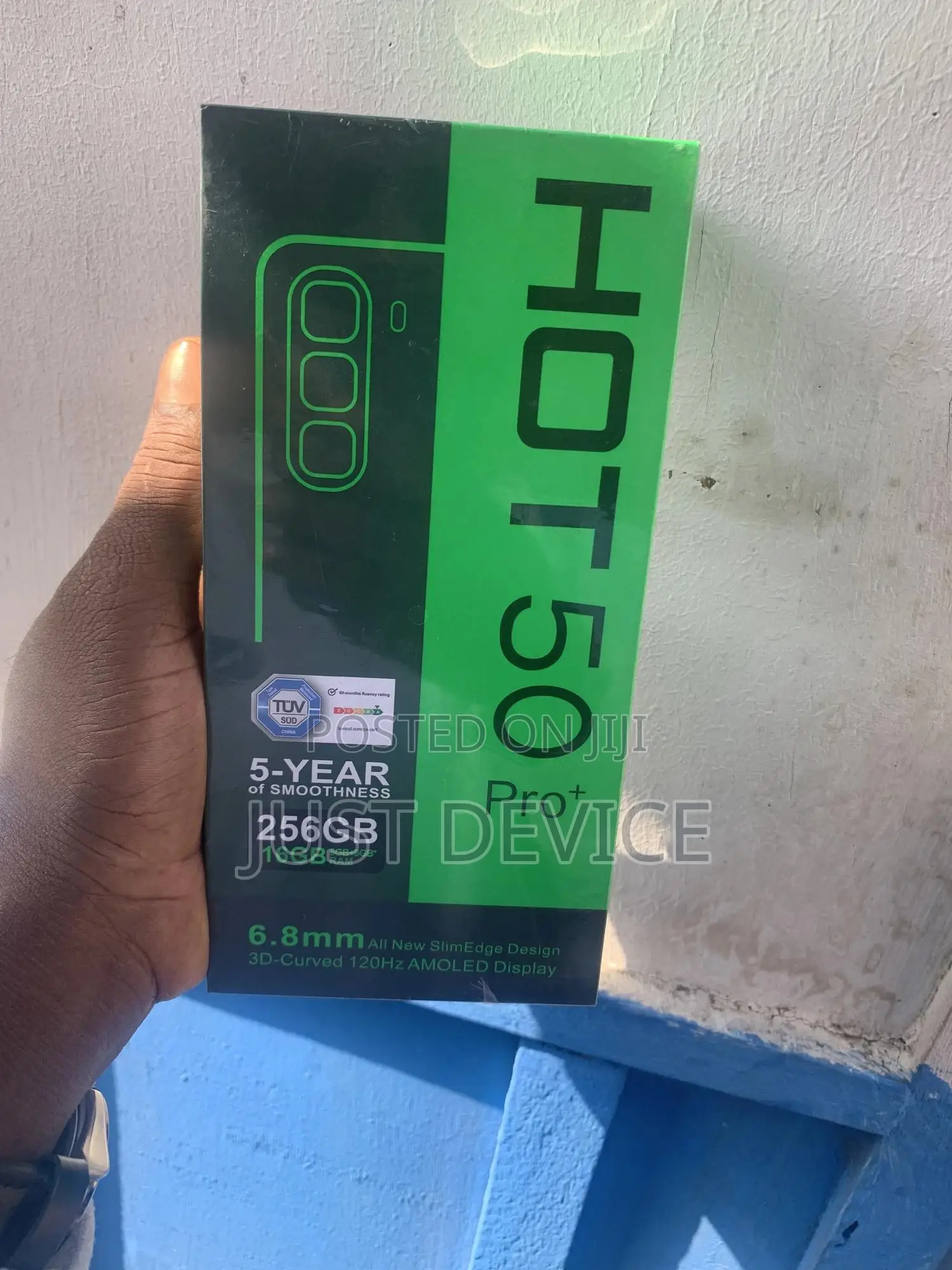New Infinix Hot 50 Pro+ 4G 256 GB Black