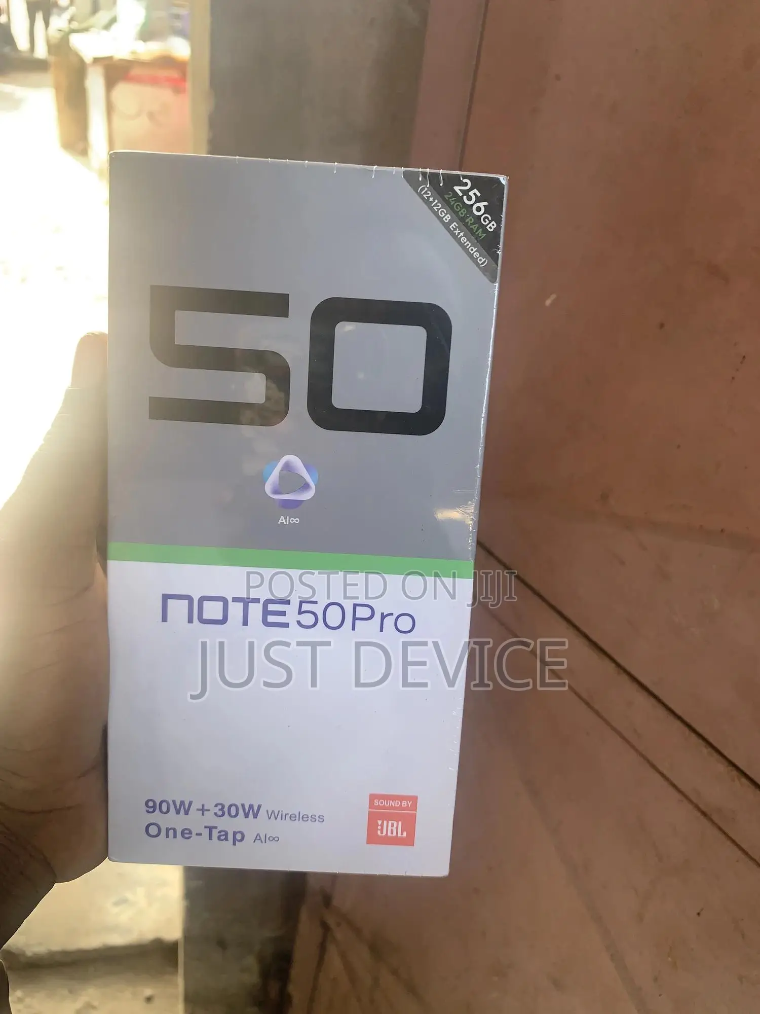 New Infinix Note 50 Pro 256 GB Black