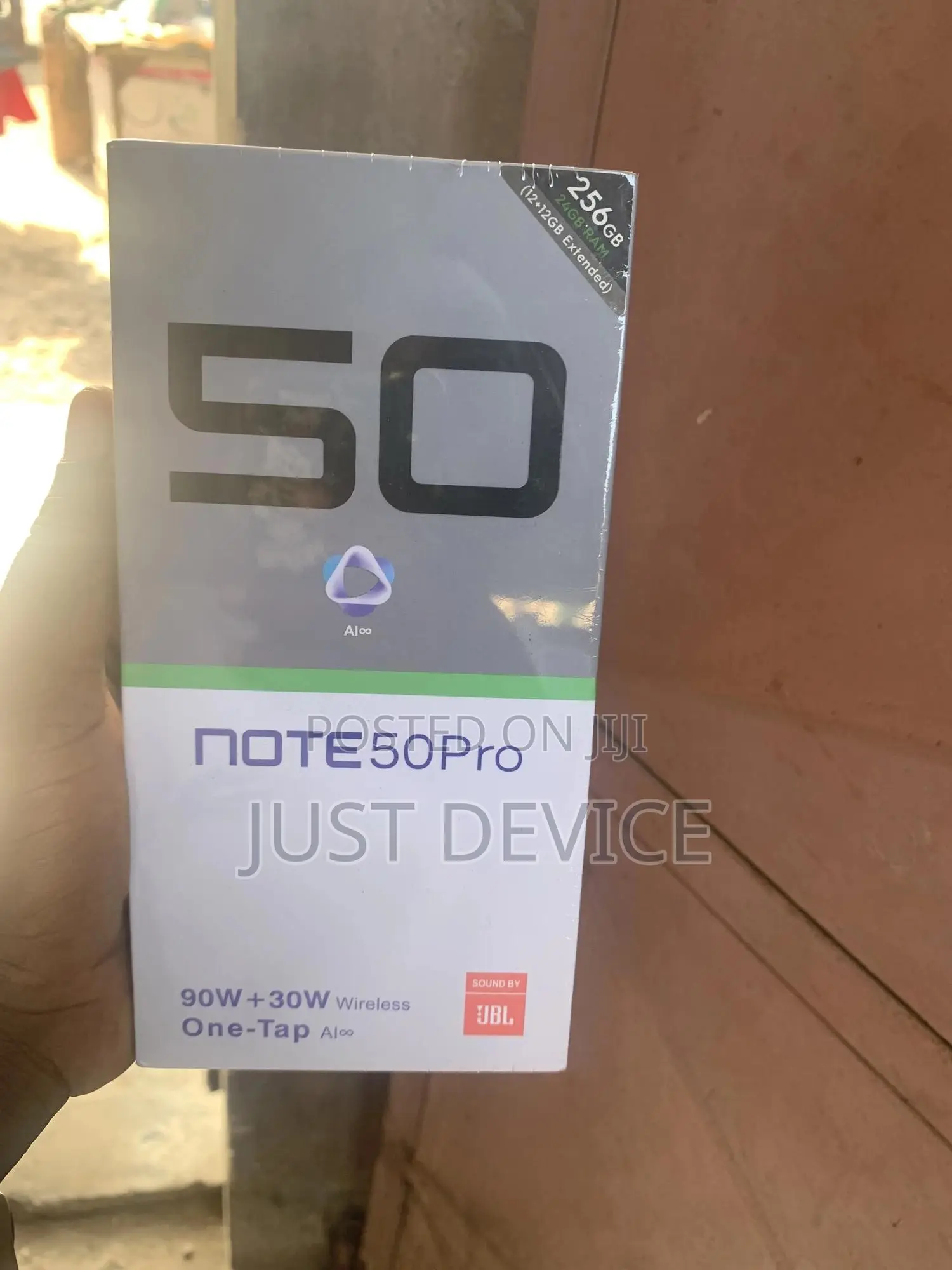 New Infinix Note 50 Pro 256 GB Black
