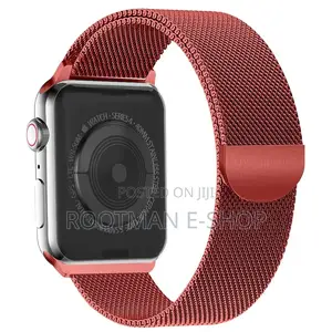 Milanese Loop Strap Watch for Apple Watch Series 3/4/5/6/7/Se 42-44mm