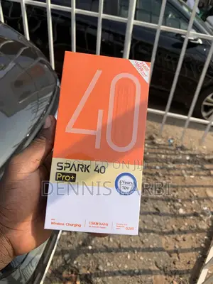 New Tecno Spark 40 Pro+ 256 GB Black