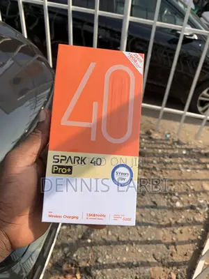 New Tecno Spark 40 Pro+ 256 GB Black
