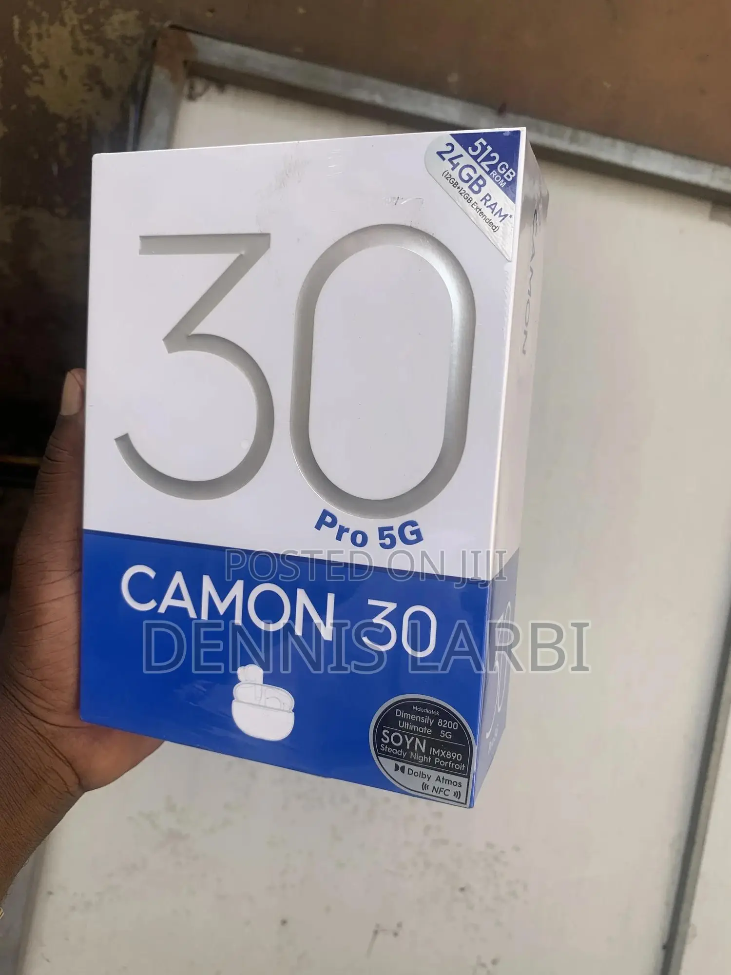New Tecno Camon 30 Pro 5G 512 GB Black