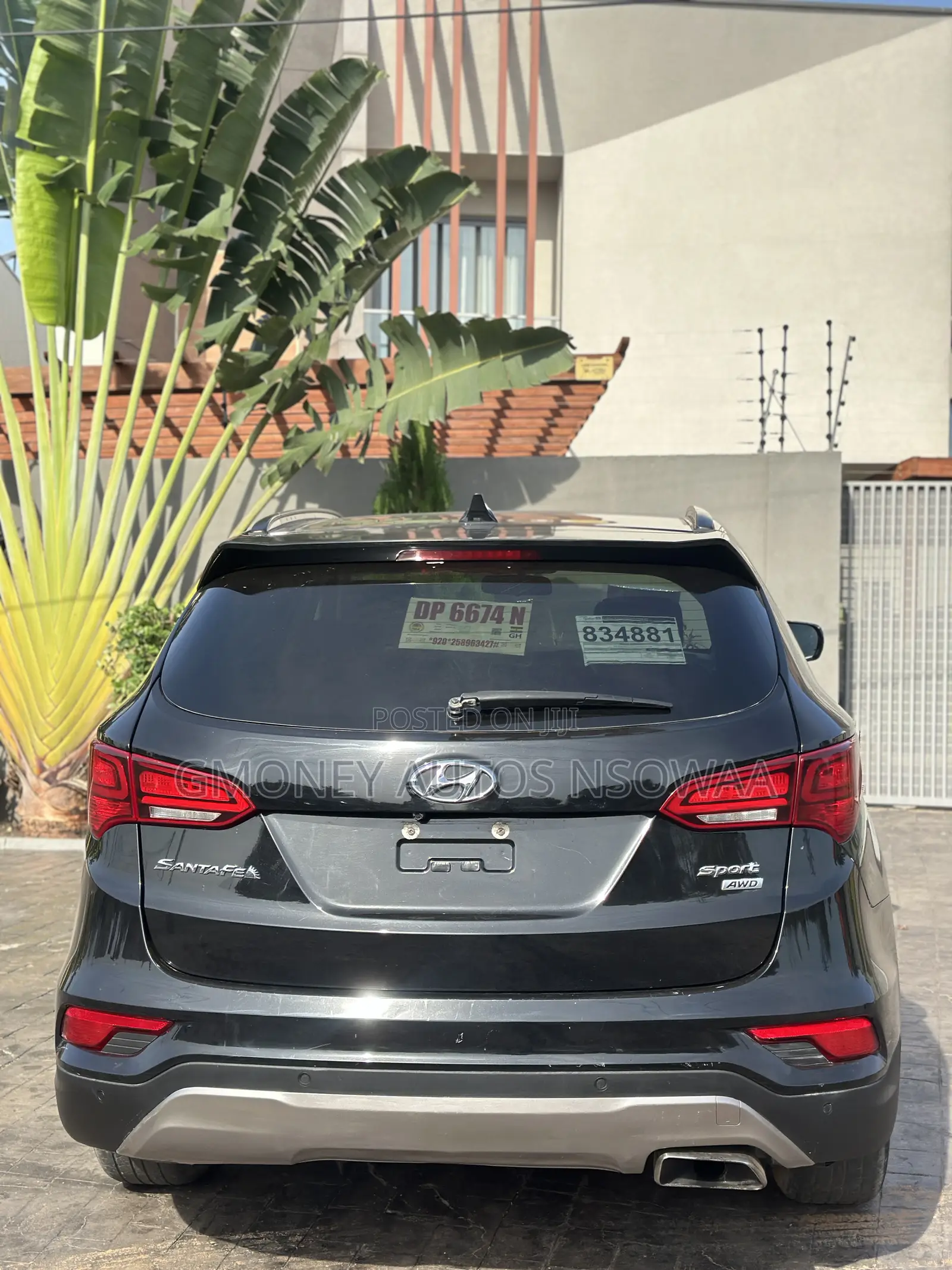 Hyundai Santa Fe Limited FWD 2017 Black