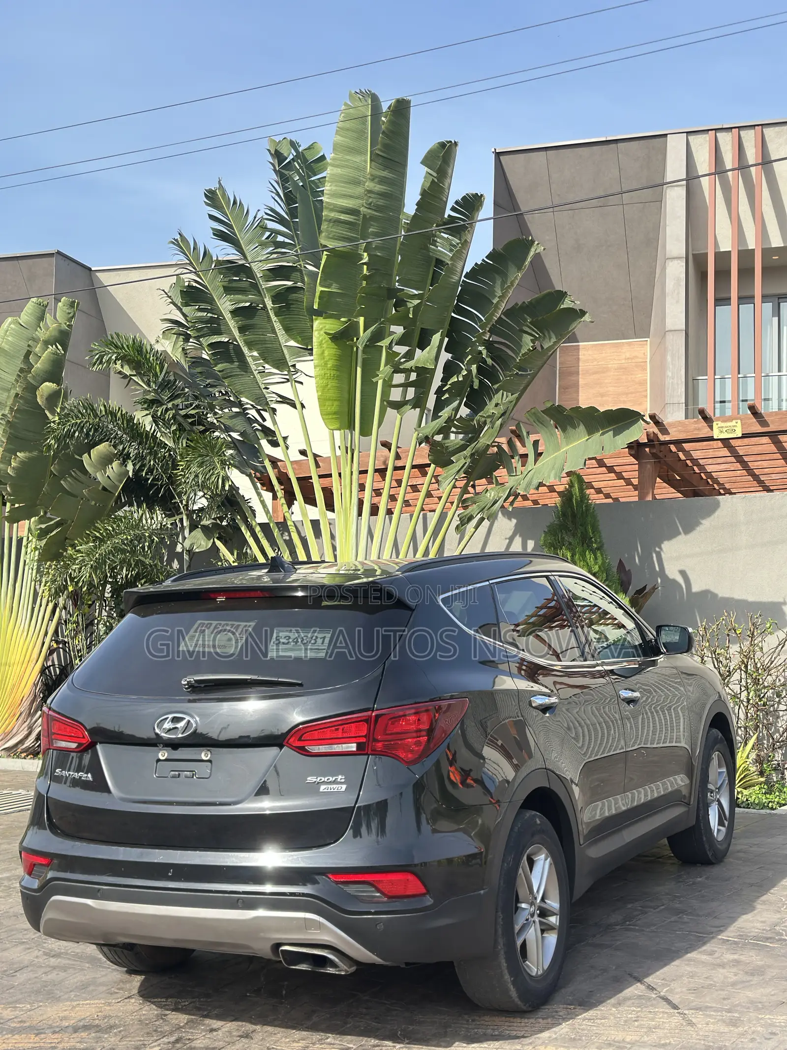 Hyundai Santa Fe Limited FWD 2017 Black