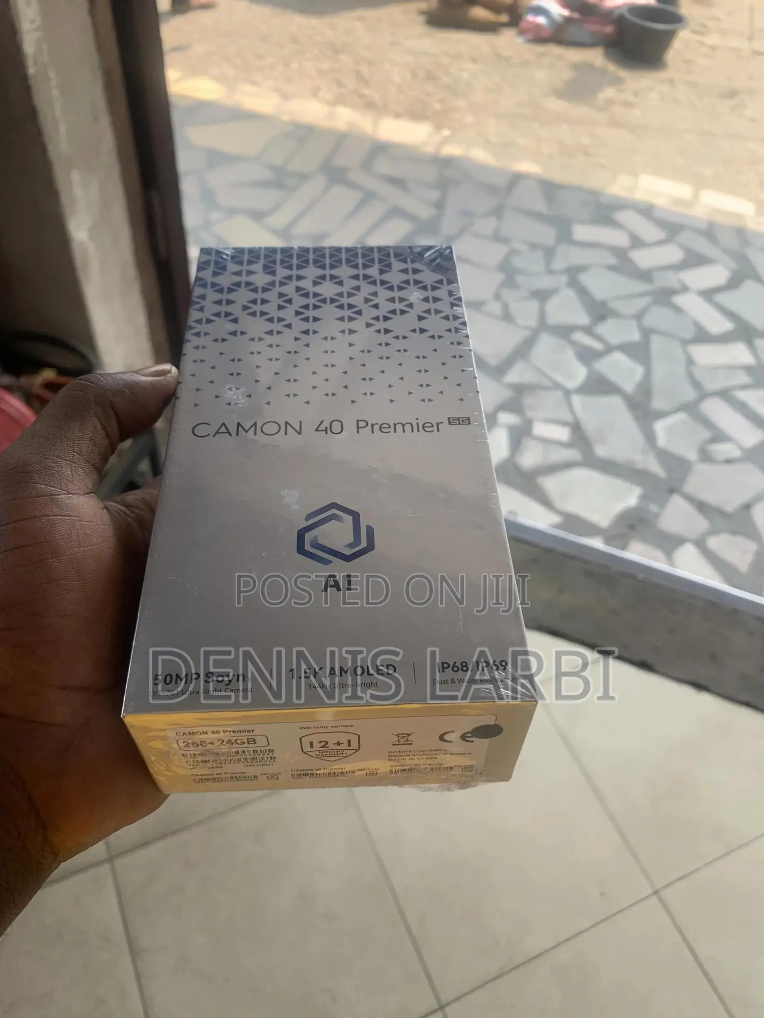 New Tecno Camon 40 Premier 256 GB Blue