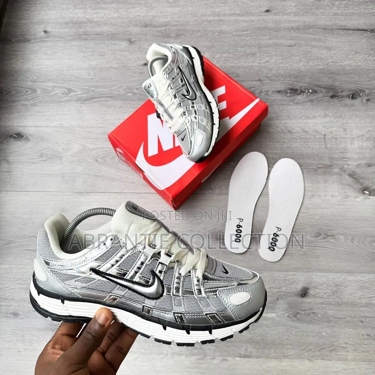 Nike P- 6000 Silver Sneaker
