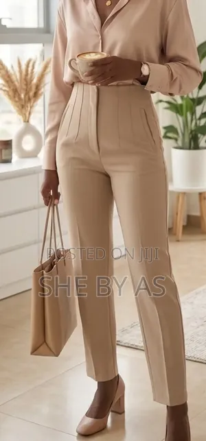 Zara Pants | High-Waist Pleated Trousers | Corporate Women's Outfit |