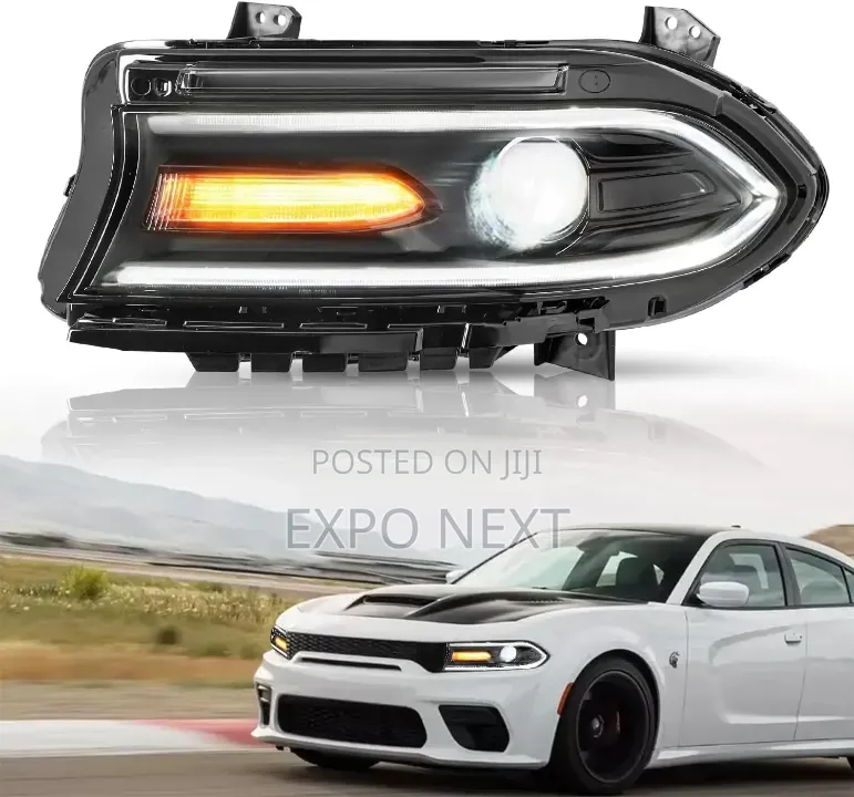 Halogen Headlight for Dodge Charger 2015-2025