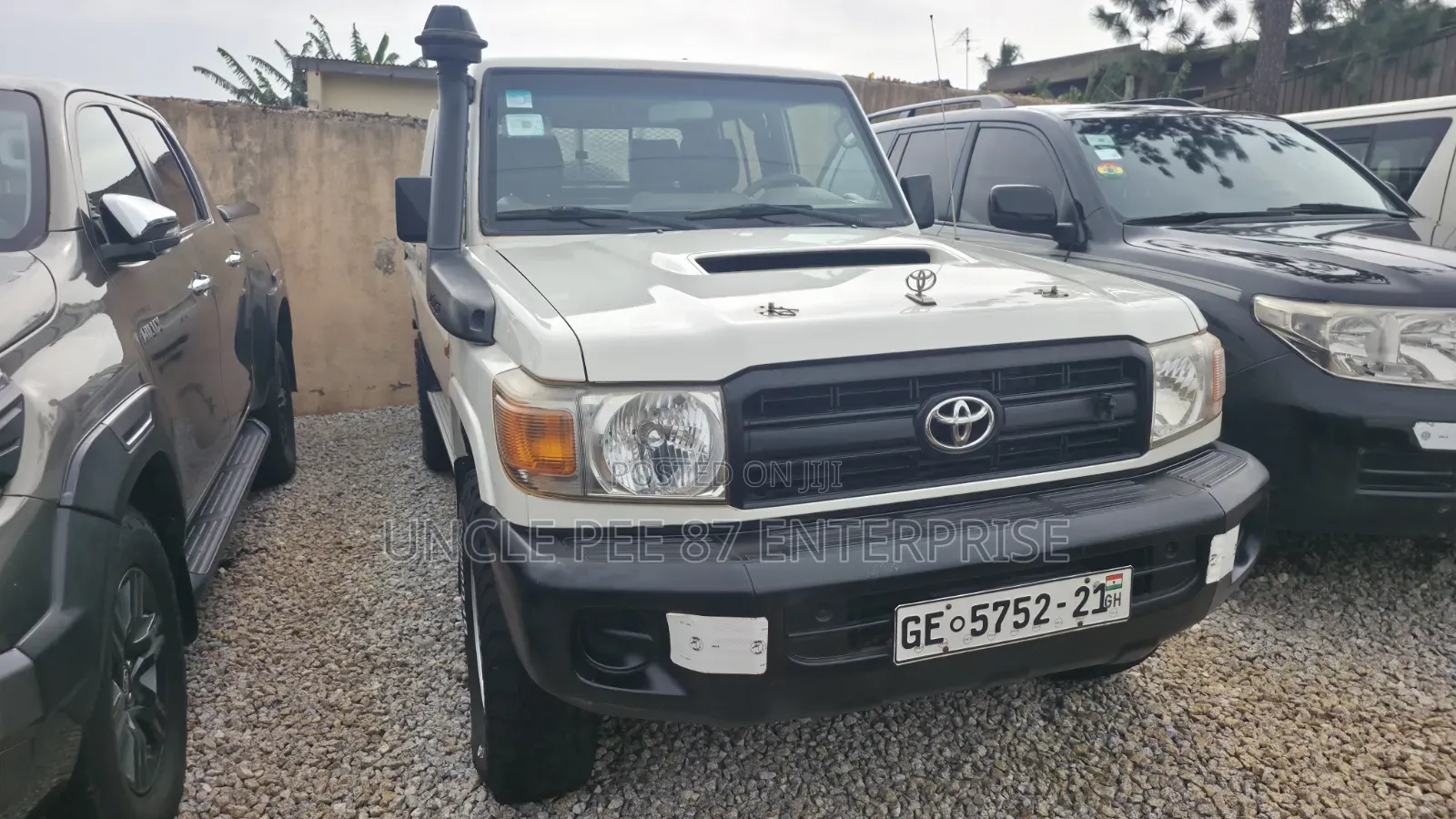 Toyota Land Cruiser 4.5 V8 TD 2019 White