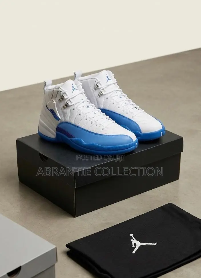 Air Jordan Retro 12 White/Blue
