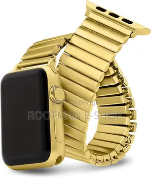 Black Link Bracelet for Apple Watch Band 40mm to 44mm