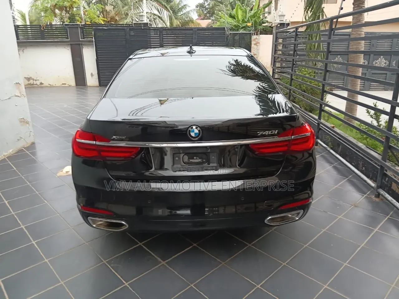 BMW 740 2019 Black