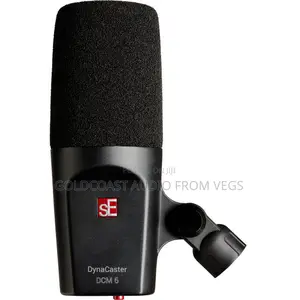 Se Electronics Dynacaster Dcm6 Active Dynamic Broadcast Mic WTH Preamp