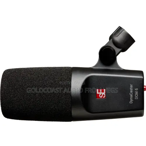Se Electronics Dynacaster Dcm6 Active Dynamic Broadcast Mic WTH Preamp