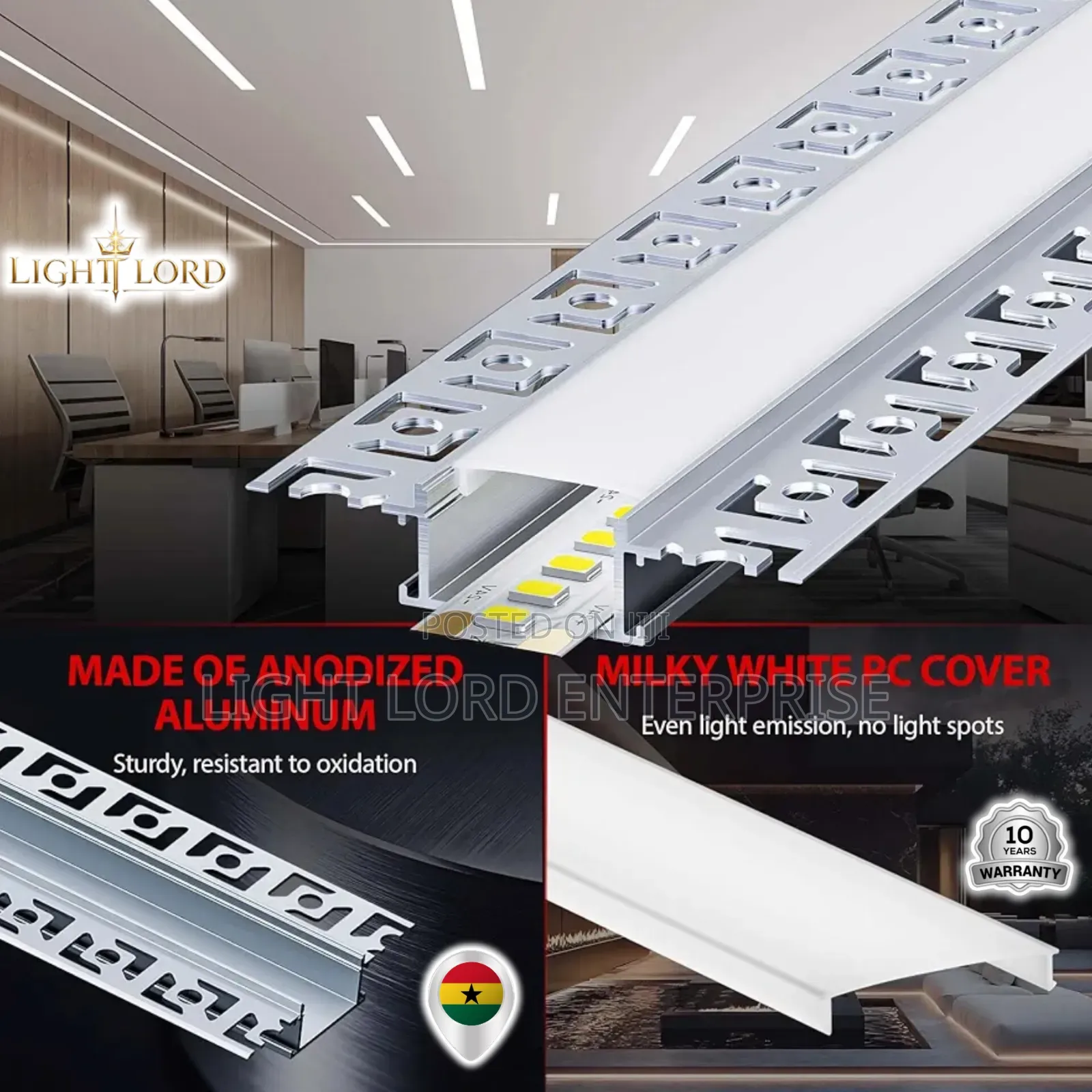 CCV 20mm Aluminum Profile Channel