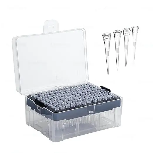 Sterile Micropipette Tips 96/Pk, Racked Tips,10ul,20ul, 200ul,1000ul