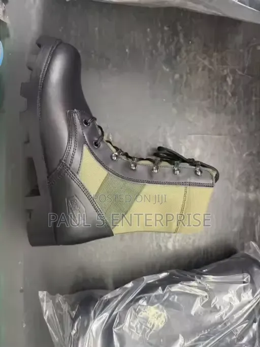 Soldier Boot Steel Toe High Quality