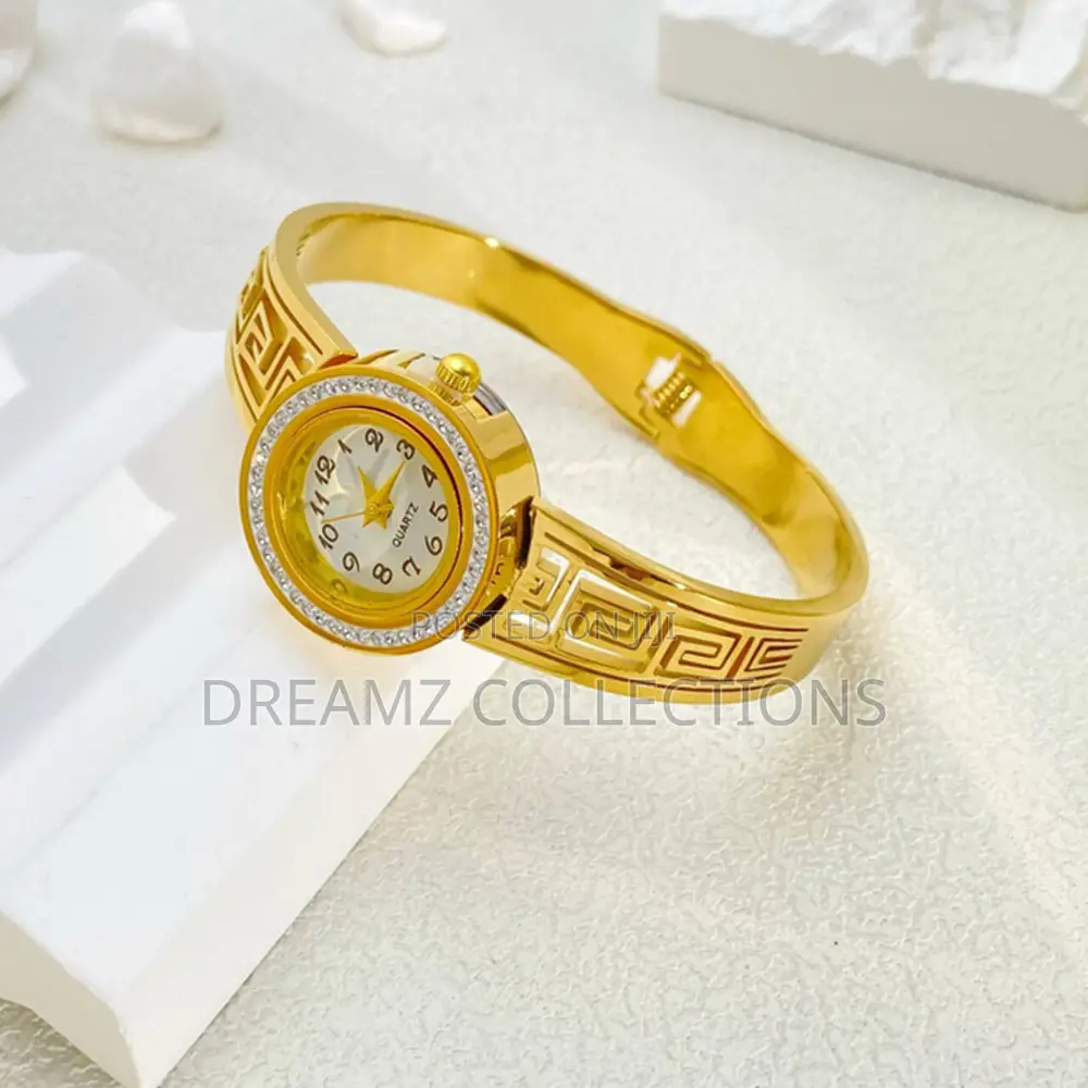 Jeweled Bracelet Dial Watch