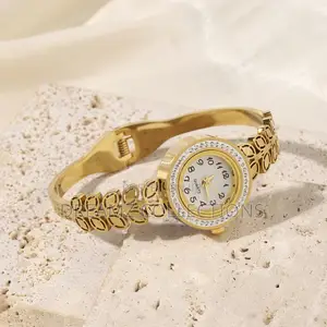 Jeweled Bracelet Dial Watch