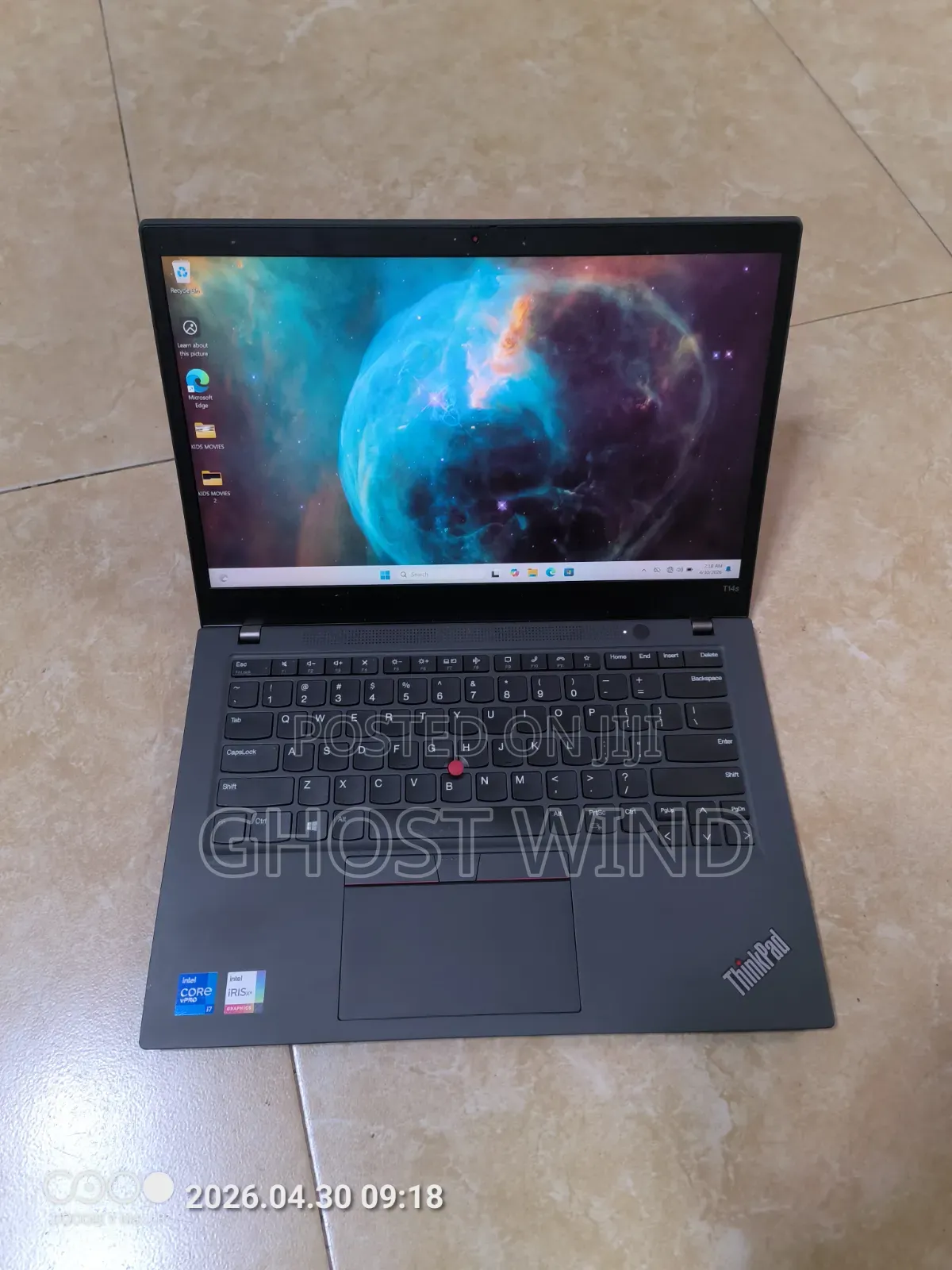 Laptop Lenovo ThinkPad T14s Gen 2 32GB Intel Core i7 SSD 256GB