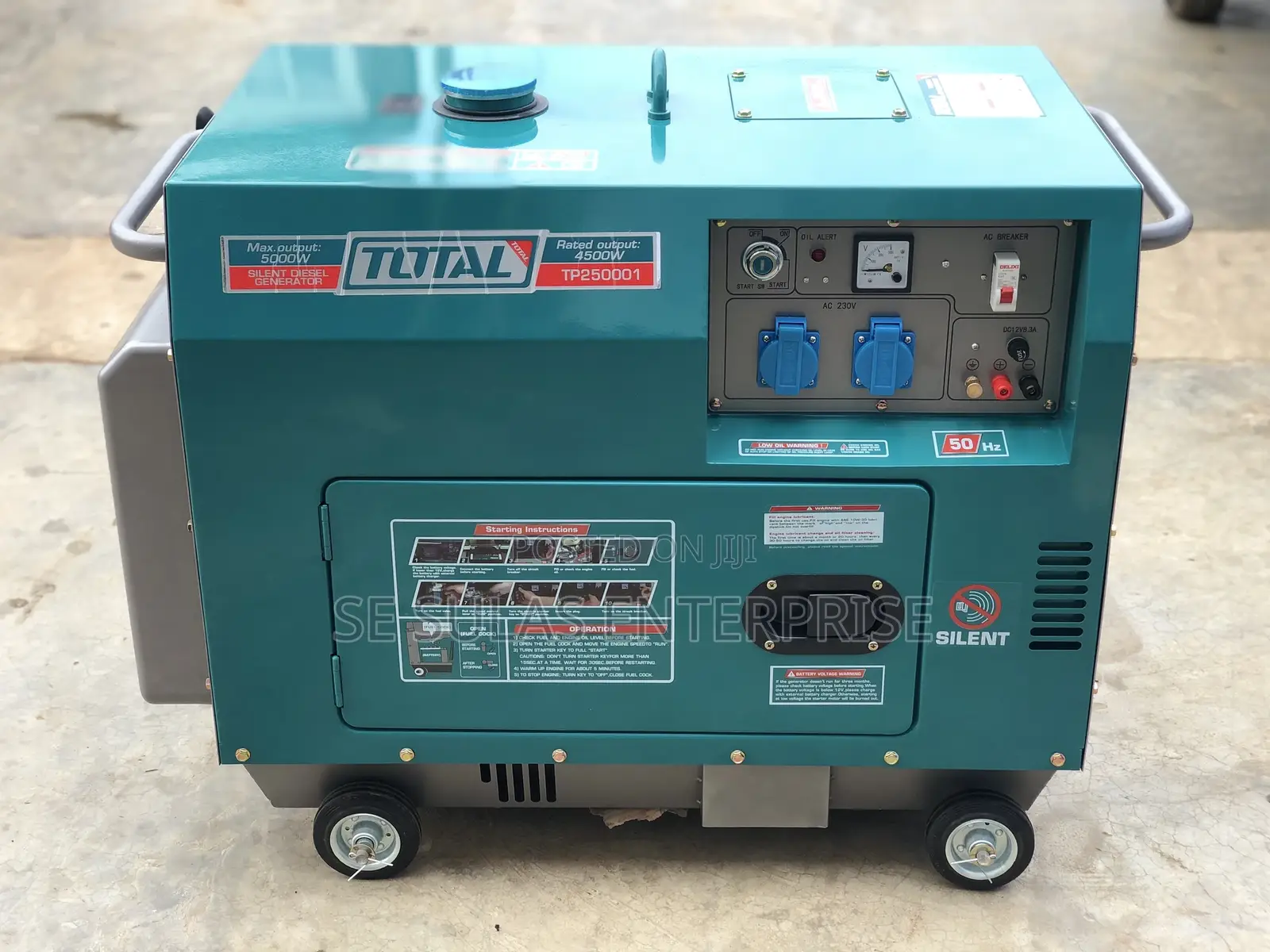 Total 5.6kva Generator