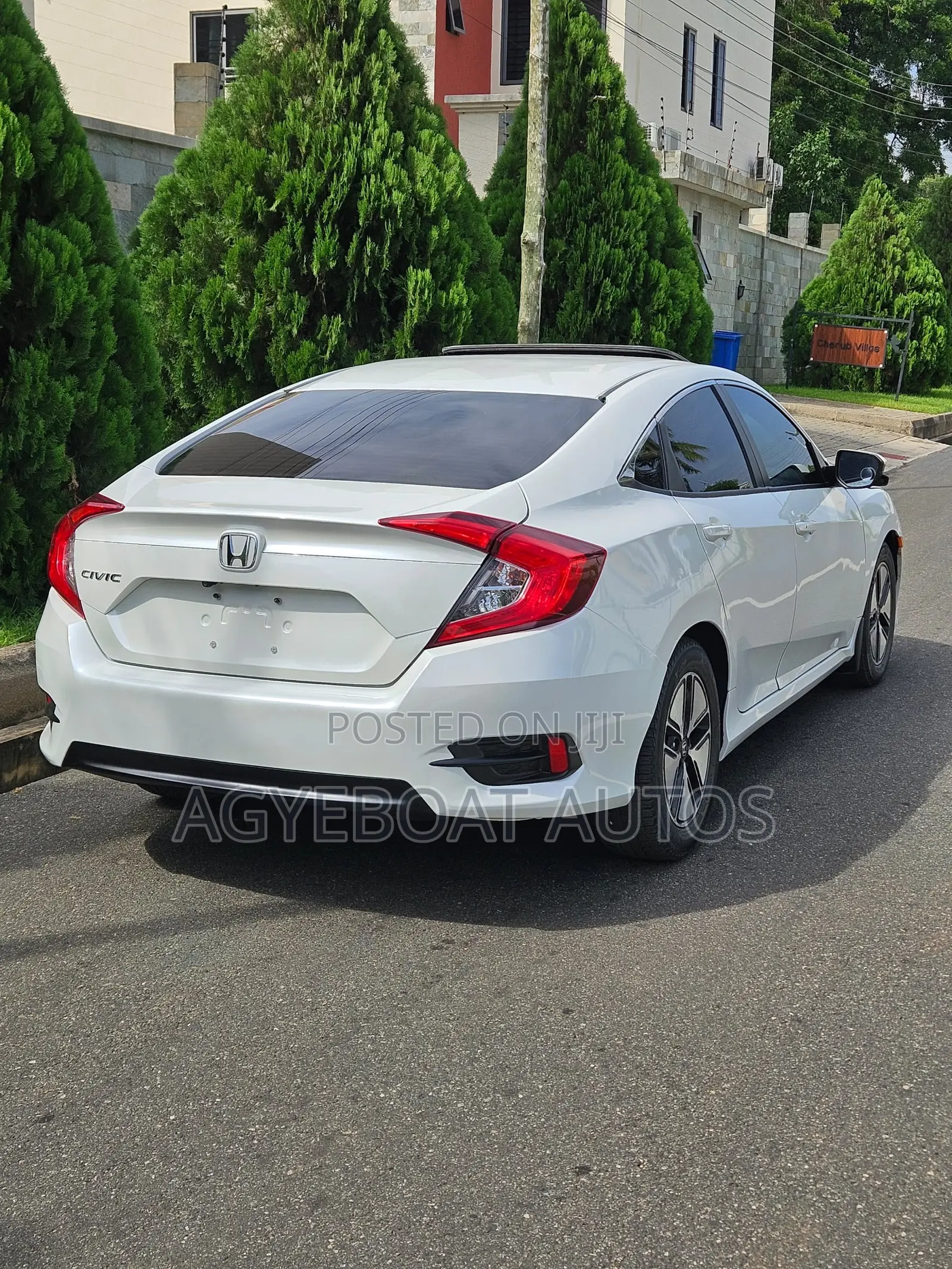 Honda Civic EX Sedan 2018 White