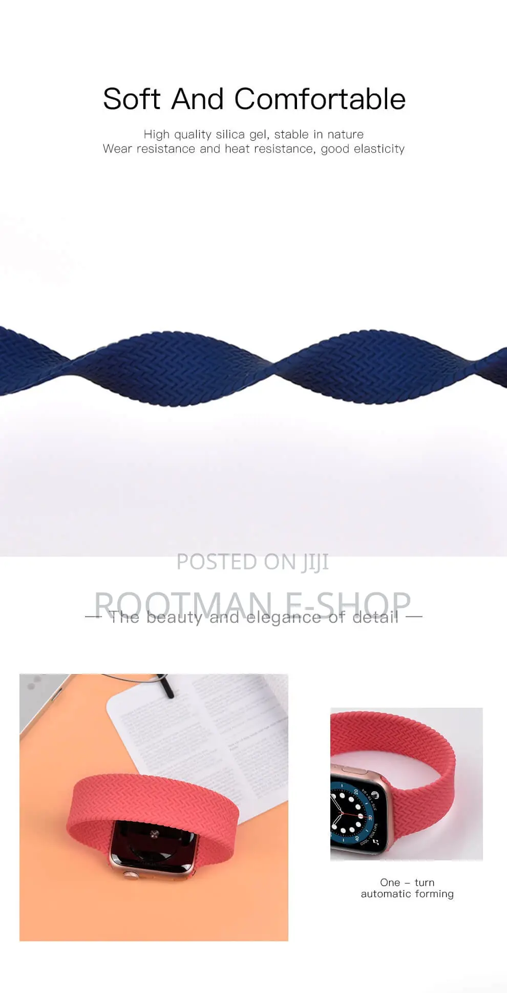 Silicone Elastic Iwatch Bands Belt For Apple Watch Sport Strap Band